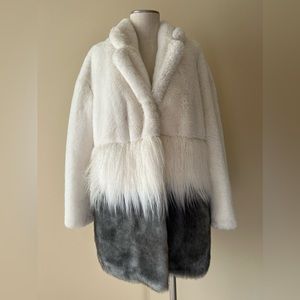 PINKO faux fur coat
